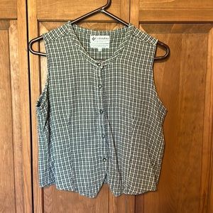 Columbia Sportswear Women’s Plaid Sleeveless top